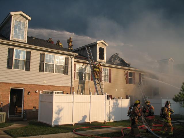 Townhouse Fire 08/07/2008